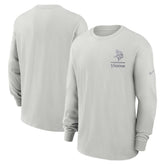 Minnesota Vikings Essential Heavy Max90 Long Sleeve T-Shirt - Gray | Nike online