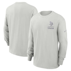 Minnesota Vikings Essential Heavy Max90 Long Sleeve T-Shirt - Gray | Nike online