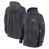 Baltimore Ravens Primetime Club Full-Zip Hoodie - Anthracite | Nike online