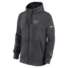 Atlanta Falcons Primetime Club Full-Zip Hoodie - Anthracite | Nike discount