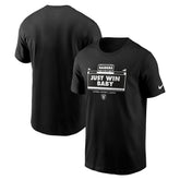 Las Vegas Raiders Primetime Local Essential T-Shirt - Black | Nike discount
