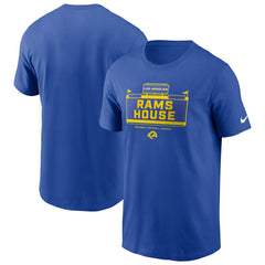 Los Angeles Rams Primetime Local Essential T-Shirt - Royal | Nike cheap