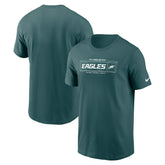 Philadelphia Eagles Primetime Local Essential T-Shirt - Midnight Green | Nike online