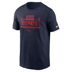 New England Patriots Primetime Local Essential T-Shirt - Navy | Nike outlet