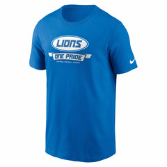 Detroit Lions Primetime Local Essential T-Shirt - Blue | Nike for sale