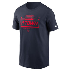 Houston Texans Primetime Local Essential T-Shirt - Navy | Nike for sale