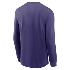 Baltimore Ravens Play to Win Essential Long Sleeve T-Shirt - Purple | Nike outlet
