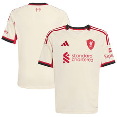 Liverpool Youth 2025/26 Away Replica Jersey - White | Adidas sale
