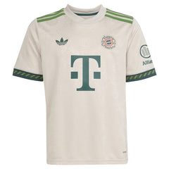 Bayern Munich Youth 2025/26 Fourth Replica Jersey - Tan | Adidas discount
