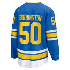 Jordan Binnington St. Louis Blues Fanatics Home Breakaway Player Jersey Blue