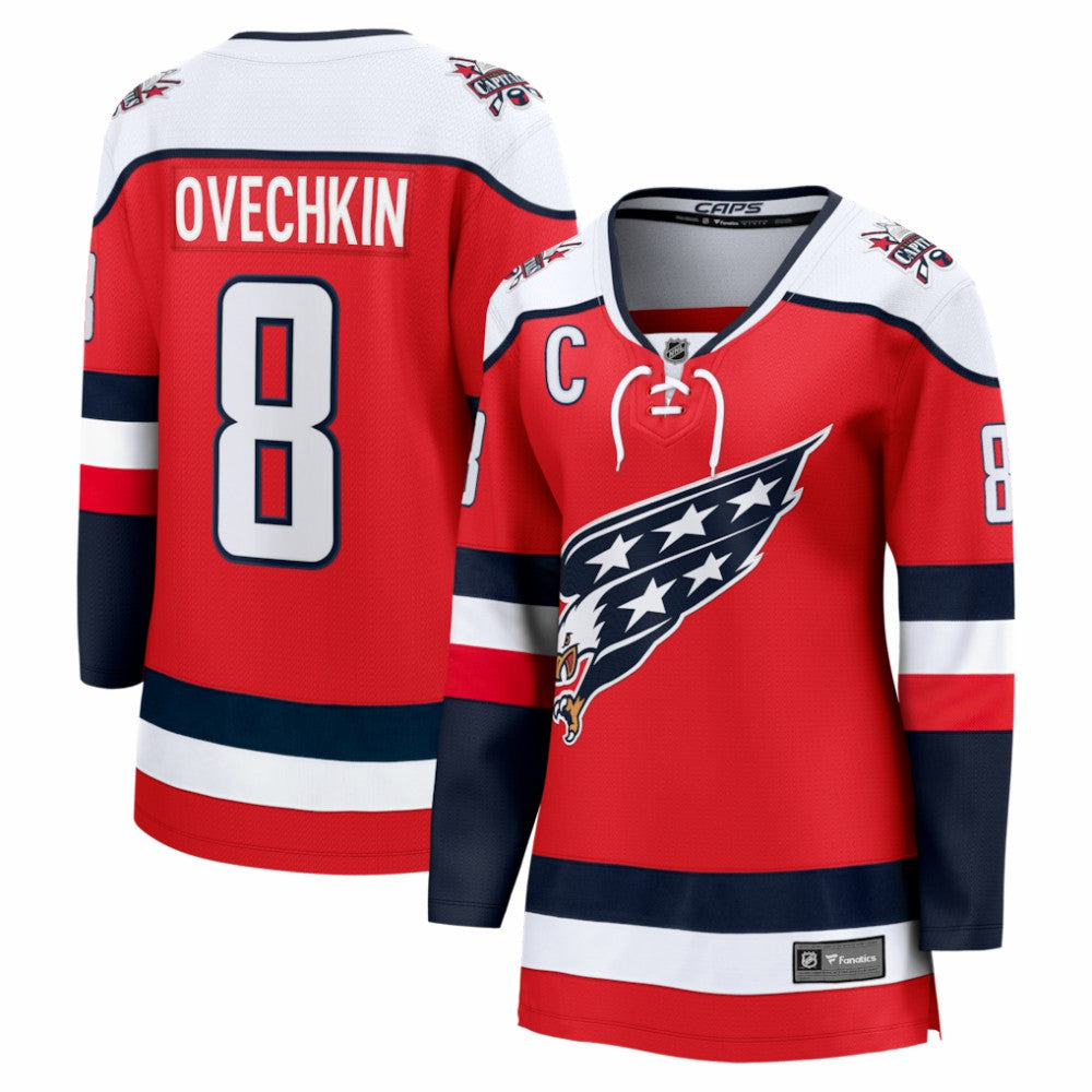 Alexander Ovechkin Washington Capitals Fanatics Women's Alternate Breakaway Player Jersey Red