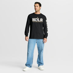 New Orleans Saints Hometown Sweep Legacy Long Sleeve T-Shirt - Black cheap