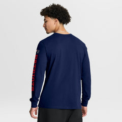 New England Patriots Hometown Sweep Legacy Long Sleeve T-Shirt - Navy discount