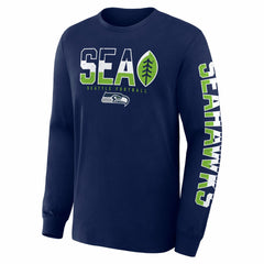 Seattle Seahawks Hometown Sweep Legacy Long Sleeve T-Shirt - College Navy online
