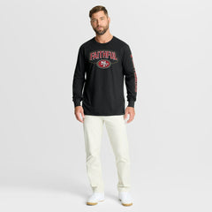 San Francisco 49ers Hometown Sweep Legacy Long Sleeve T-Shirt - Black outlet