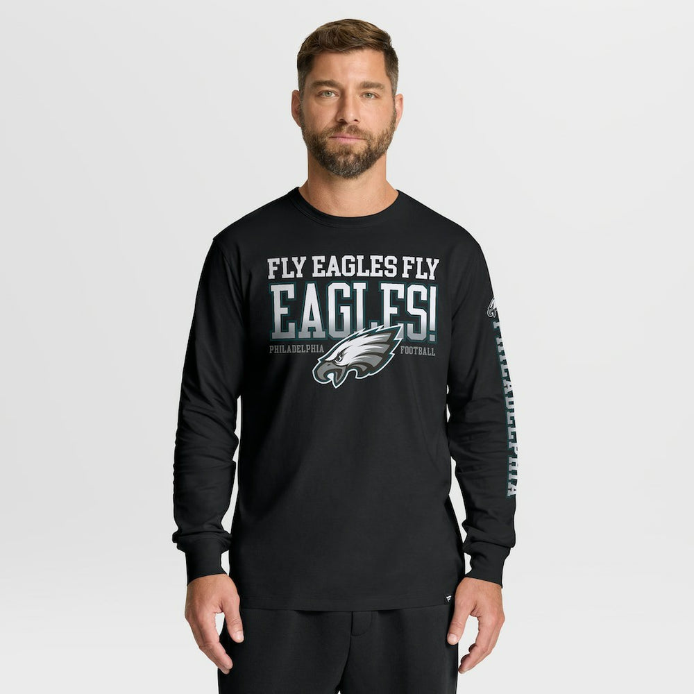 Philadelphia Eagles Hometown Sweep Legacy Long Sleeve T-Shirt - Black discount