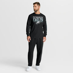 Philadelphia Eagles Hometown Sweep Legacy Long Sleeve T-Shirt - Black discount