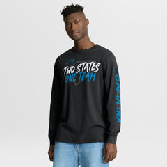Carolina Panthers Hometown Sweep Legacy Long Sleeve T-Shirt - Black on sale