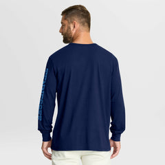 Tennessee Titans Hometown Sweep Legacy Long Sleeve T-Shirt - Navy on sale