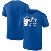 Shohei Ohtani Los Angeles Dodgers MVP T-Shirt - Royal