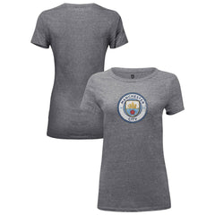 Manchester City 1863FC Women's Color Badge Tri-Blend T-Shirt - Heather Gray online
