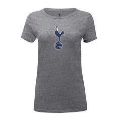 Tottenham Hotspur 1863FC Women's Color Badge Tri-Blend T-Shirt - Heather Gray sale