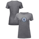 Chelsea 1863FC Women's Color Badge Tri-Blend T-Shirt - Heather Gray cheap