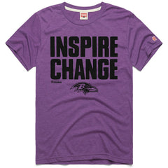Baltimore Ravens Homage Unisex 2024 Inspire Change Tri-Blend T-Shirt - Purple outlet