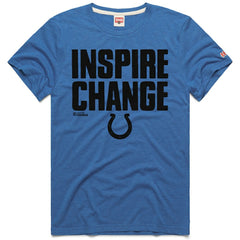 Indianapolis Colts Homage Unisex 2024 Inspire Change Tri-Blend T-Shirt - Royal cheap