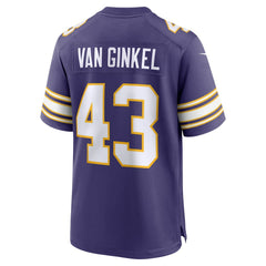 Andrew Van Ginkel Minnesota Vikings Alternate Game Jersey - Purple | Nike discount