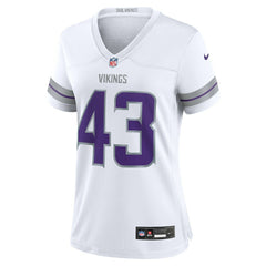 Andrew Van Ginkel Minnesota Vikings Women's Alternate Game Jersey - White | Nike cheap
