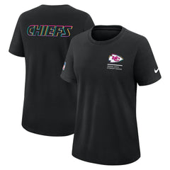 Kansas City Chiefs Women's 2025 NFL Crucial Catch Tri-Blend Dri-FIT T-Shirt - Black | Nike online