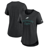 Philadelphia Eagles Women's Script Tri-Blend T-Shirt - Black | Nike sale