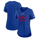 Buffalo Bills Women's Script Tri-Blend T-Shirt - Royal | Nike discount