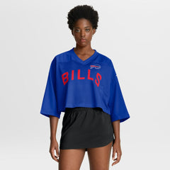 Buffalo Bills Women's Primetime Cropped Mesh Dri-FIT Fashion Jersey - Royal | Nike cheap