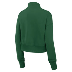 New York Jets Women's Primetime Phoenix Half-Zip Sweatshirt - Green | Nike on sale