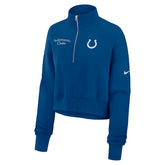 Indianapolis Colts Women's Primetime Phoenix Half-Zip Sweatshirt - Royal | Nike cheap