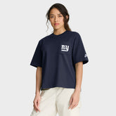 New York Giants Women's Rewind Pocket Boxy T-Shirt - Royal | Nike discount