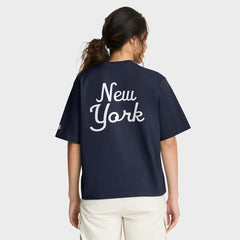 New York Giants Women's Rewind Pocket Boxy T-Shirt - Royal | Nike discount
