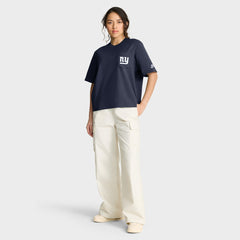 New York Giants Women's Rewind Pocket Boxy T-Shirt - Royal | Nike discount
