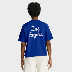 Los Angeles Rams Women's Rewind Pocket Boxy T-Shirt - Royal | Nike sale