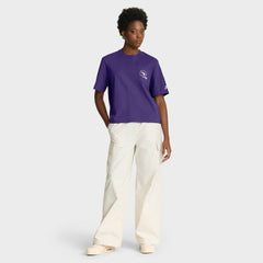 Minnesota Vikings Women's Rewind Pocket Boxy T-Shirt - Purple | Nike on sale