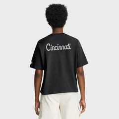 Cincinnati Bengals Women's Rewind Pocket Boxy T-Shirt - Black | Nike sale