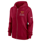 Washington Commanders Women's Phoenix Rewind Full-Zip Hoodie - Burgundy | Nike online
