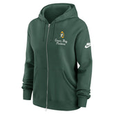 Green Bay Packers Women's Phoenix Rewind Full-Zip Hoodie - Green | Nike online