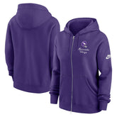 Minnesota Vikings Women's Phoenix Rewind Full-Zip Hoodie - Purple | Nike outlet