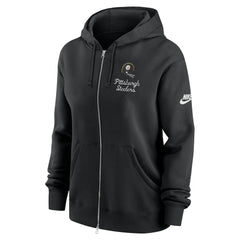 Pittsburgh Steelers Women's Phoenix Rewind Full-Zip Hoodie - Black | Nike for sale