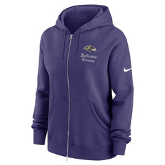 Baltimore Ravens Women's Phoenix Rewind Full-Zip Hoodie - Purple | Nike discount