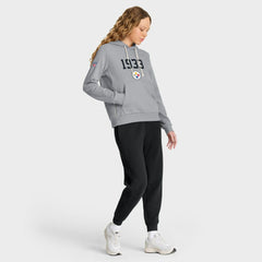 Pittsburgh Steelers Women's 1933 Sideline Standard Issue Dri-FIT Hoodie - Gray | Nike for sale