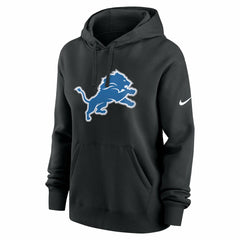 Detroit Lions Women's Club Fleece Hoodie - Black | Nike for sale